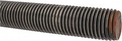 Value Collection - 1-1/4-7 UNC (Coarse), 3' Long, Alloy Steel Threaded Rod - Right Hand Thread - Makers Industrial Supply