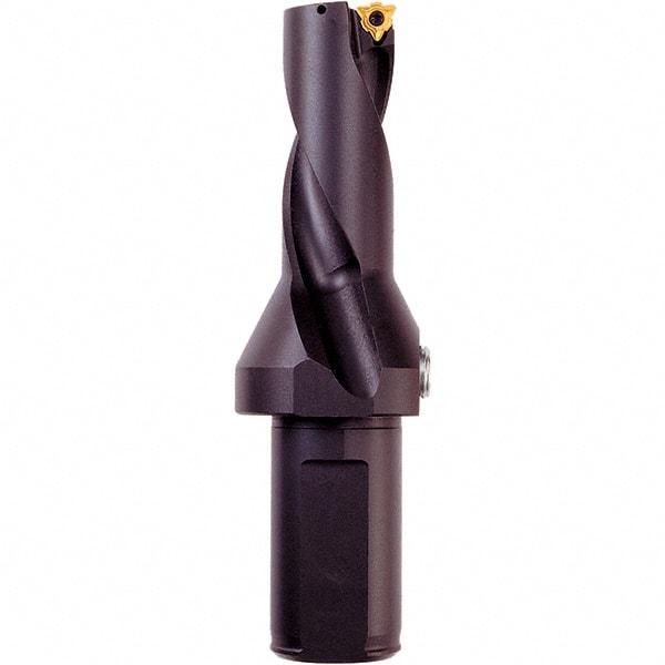 Iscar - 2.32" Max Drill Depth, 2.25xD, 1-1/32" Diam, Indexable Insert Drill - 1-1/4" Shank Diam, Whistle Notch Shank - Makers Industrial Supply