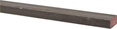 Made in USA - 36" Long x 1/8" High x 1/4" Wide, Mill Key Stock - W-1 (Water Hardening) Tool Steel - Makers Industrial Supply