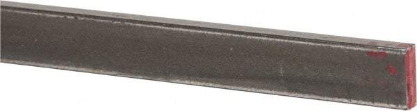 Made in USA - 36" Long x 1/8" High x 3/8" Wide, Mill Key Stock - W-1 (Water Hardening) Tool Steel - Makers Industrial Supply