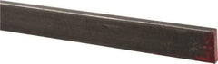 Made in USA - 36" Long x 1/8" High x 1/2" Wide, Mill Key Stock - W-1 (Water Hardening) Tool Steel - Makers Industrial Supply