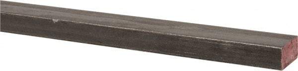 Made in USA - 36" Long x 1/4" High x 1/2" Wide, Mill Key Stock - W-1 (Water Hardening) Tool Steel - Makers Industrial Supply