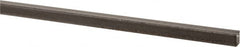 Made in USA - 36" Long x 1/8" High x 1/8" Wide, Key Stock - W-1 (Water Hardening) Tool Steel - Makers Industrial Supply