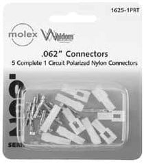 Molex - 15 Circuit, 15 AWG, 0.062 Inch Pin Diameter, Modular Receptacle Plug Connector Package - RoHS Compliant - Makers Industrial Supply