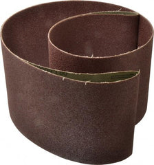 Tru-Maxx - 6" Wide x 89" OAL, 80 Grit, Aluminum Oxide Abrasive Belt - Aluminum Oxide, Medium, Coated - Makers Industrial Supply