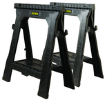 STANLEY® Folding Sawhorse Twin Pack - Makers Industrial Supply