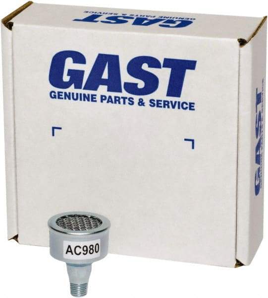 Gast - Air Actuated Motor Accessories Type: Muffler Assembly For Use With: 2AM & 4AM Models - Makers Industrial Supply