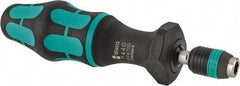 Wera - 1 Piece, 0.3 to 1.2 N/m, Adjustable Torque Limiting Screwdriver - 6" OAL, 1/4" Drive, 0.05" Graduation - Makers Industrial Supply