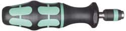 Wera - 1 Piece, 0.3 to 1.2 N/m, Preset Torque Limiting Screwdriver - 1/4" Drive - Makers Industrial Supply