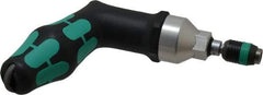 Wera - 3 to 6 N/m, Adjustable Torque Limiting Screwdriver - 6" OAL, 1/4" Drive, 1/4" Graduation - Makers Industrial Supply