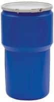 Eagle - 14 Gallon Capacity, Metal Lever Lock, Blue Lab Pack - 5 Gallon Container, Polyethylene, 220 Lb. Capacity, UN 1H2/X65/S; UN 1H2/Y100/S Listing - Makers Industrial Supply