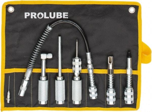 PRO-LUBE - Zinc Plated Grease Gun Accessory Kit - Makers Industrial Supply