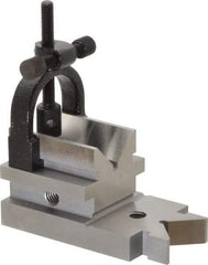 TESA Brown & Sharpe - 1-5/16" Max Capacity, 90° Angle, Steel V-Block - 3-19/32" Long x 1-7/8" Wide x 1-7/8" High, Sold as Individual - Makers Industrial Supply