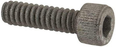 Value Collection - #6-32 UNC Hex Socket Drive, Socket Cap Screw - Alloy Steel, Zinc-Plated Finish, Fully Threaded, 1/2" Length Under Head - Makers Industrial Supply