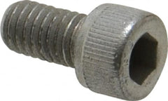 Value Collection - #10-32 UNF Hex Socket Drive, Socket Cap Screw - Alloy Steel, Zinc-Plated Finish, Fully Threaded, 3/8" Length Under Head - Makers Industrial Supply