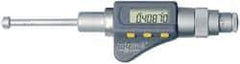 TESA Brown & Sharpe - 0.79" to 0.99", IP40 & IP54, Steel Face TiN Finish, Electronic Inside Micrometer - 0.00005" Resolution, 0.00016" Accuracy, 83" Gage Depth - Makers Industrial Supply