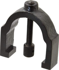 TESA Brown & Sharpe - 1 Inch Max Capacity of V, 1-5/8 Inch Long x 1-1/4 Inch Wide x 1-1/4 Inch High, V-Block Clamp - 90° V Angle, Hardened Steel Clamp, Use with Model 750-1 V-Block - Makers Industrial Supply