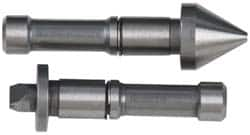 Mitutoyo - Micrometer Anvil - Use with 326126 Series Screw Thread Micrometers - Makers Industrial Supply