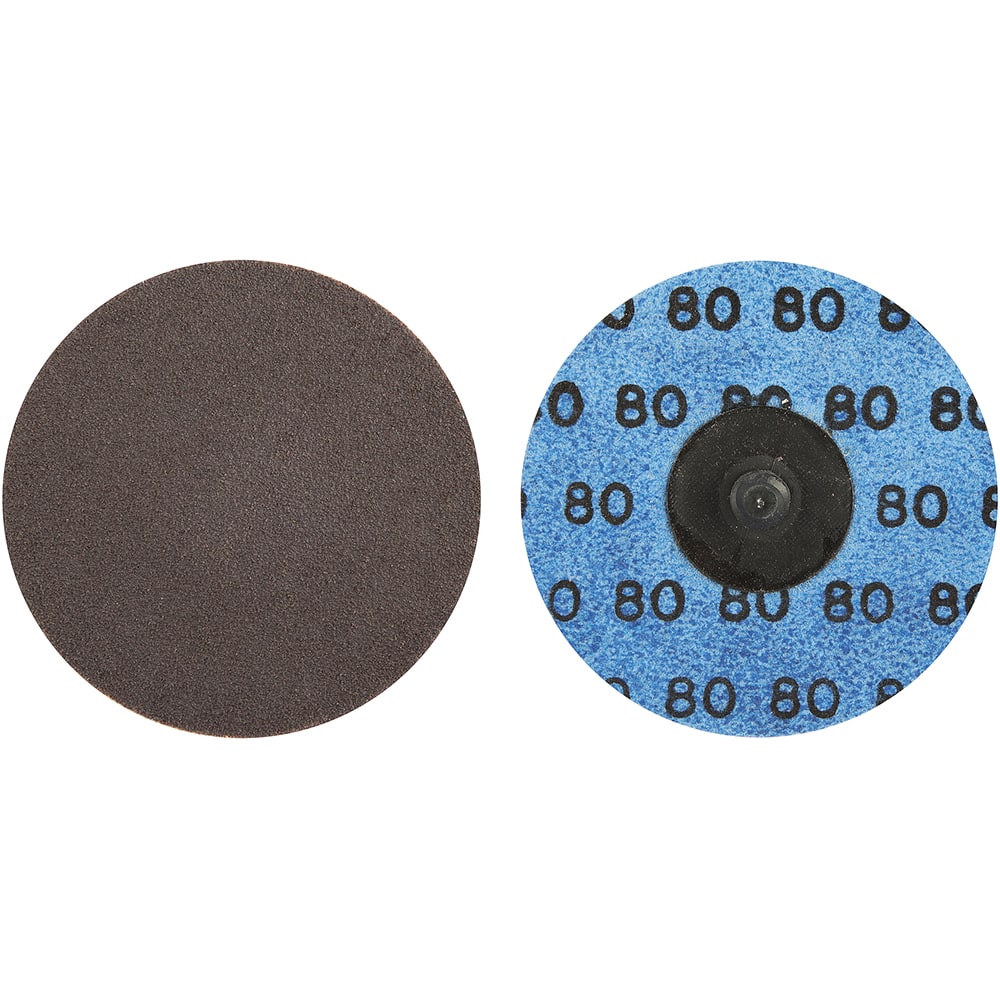 Norton - 3" 80 Grit Aluminum Oxide Quick Change Disc - Makers Industrial Supply