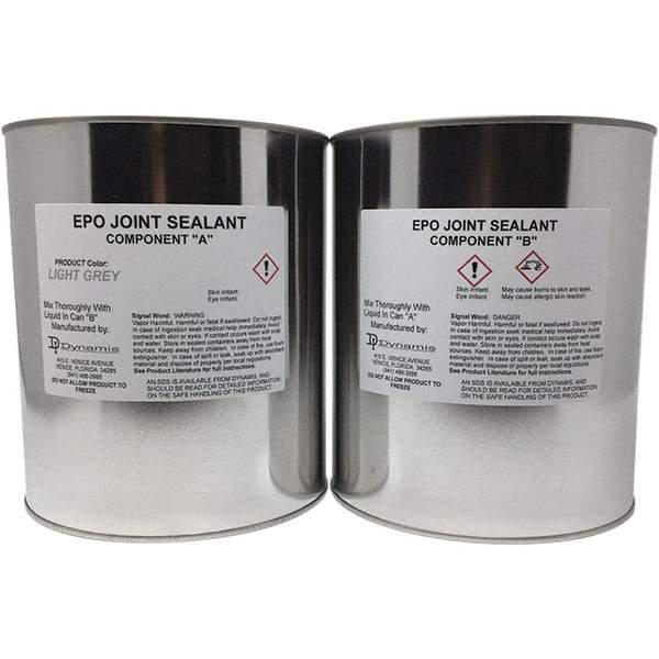 Made in USA - 2 Gal Concrete Repair/Resurfacing - Light Gray, 38.5 Sq Ft Coverage, Epoxy Resin - Makers Industrial Supply