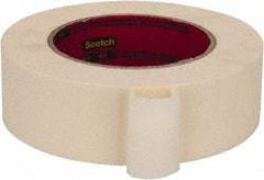 3M - 1-1/2" Wide x 60 Yd Long Tan Paper Masking Tape - Series 213, 6 mil Thick, 27 In/Lb Tensile Strength - Makers Industrial Supply