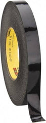 3M - 3/4" Wide x 60 Yd Long Black Crepe Paper Masking Tape - Series 226, 10.6 mil Thick, 34 In/Lb Tensile Strength - Makers Industrial Supply