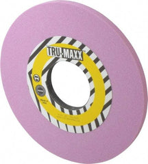 Tru-Maxx - 10" Diam x 3" Hole x 1/2" Thick, J Hardness, 60 Grit Surface Grinding Wheel - Aluminum Oxide, Type 1, Medium Grade, 2,483 Max RPM, Vitrified Bond, No Recess - Makers Industrial Supply