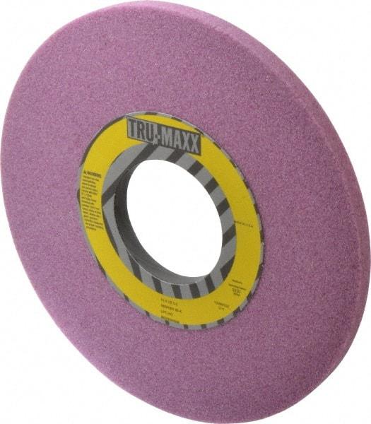 Tru-Maxx - 10" Diam x 3" Hole x 1/2" Thick, K Hardness, 80 Grit Surface Grinding Wheel - Aluminum Oxide, Type 1, Medium Grade, 3,250 Max RPM, Vitrified Bond, No Recess - Makers Industrial Supply