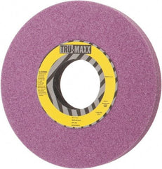 Tru-Maxx - 10" Diam x 3" Hole x 1" Thick, H Hardness, 46 Grit Surface Grinding Wheel - Aluminum Oxide, Type 1, Coarse Grade, 2,480 Max RPM, Vitrified Bond, No Recess - Makers Industrial Supply