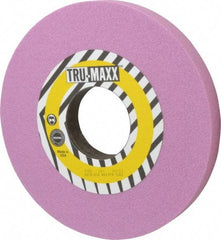 Tru-Maxx - 10" Diam x 3" Hole x 1" Thick, I Hardness, 46 Grit Surface Grinding Wheel - Aluminum Oxide, Type 1, Coarse Grade, 2,483 Max RPM, Vitrified Bond, No Recess - Makers Industrial Supply