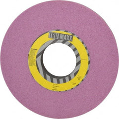 Tru-Maxx - 10" Diam x 3" Hole x 1" Thick, J Hardness, 46 Grit Surface Grinding Wheel - Aluminum Oxide, Type 1, Coarse Grade, 3,250 Max RPM, Vitrified Bond, No Recess - Makers Industrial Supply