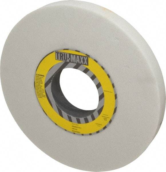 Tru-Maxx - 10" Diam x 3" Hole x 1" Thick, H Hardness, 46 Grit Surface Grinding Wheel - Aluminum Oxide, Type 1, Coarse Grade, 2,480 Max RPM, Vitrified Bond, No Recess - Makers Industrial Supply