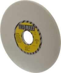 Tru-Maxx - 7" Diam x 1-1/4" Hole x 1/4" Thick, J Hardness, 60 Grit Surface Grinding Wheel - Aluminum Oxide, Type 1, Medium Grade, 3,600 Max RPM, Vitrified Bond, No Recess - Makers Industrial Supply