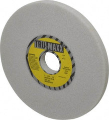 Tru-Maxx - 7" Diam x 1-1/4" Hole x 1/2" Thick, G Hardness, 46 Grit Surface Grinding Wheel - Aluminum Oxide, Type 1, Coarse Grade, 3,600 Max RPM, Vitrified Bond, No Recess - Makers Industrial Supply