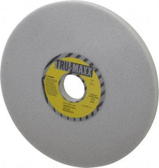 Tru-Maxx - 8" Diam x 1-1/4" Hole x 1/2" Thick, K Hardness, 46 Grit Surface Grinding Wheel - Aluminum Oxide, Type 1, Coarse Grade, 3,600 Max RPM, Vitrified Bond, No Recess - Makers Industrial Supply