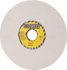 Tru-Maxx - 8" Diam x 1-1/4" Hole x 1/4" Thick, J Hardness, 80 Grit Surface Grinding Wheel - Aluminum Oxide, Type 1, Medium Grade, 3,600 Max RPM, Vitrified Bond, No Recess - Makers Industrial Supply