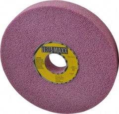 Tru-Maxx - 7" Diam x 1-1/4" Hole x 1" Thick, H Hardness, 46 Grit Surface Grinding Wheel - Aluminum Oxide, Type 5, Coarse Grade, 3,600 Max RPM, Vitrified Bond, One-Side Recess - Makers Industrial Supply