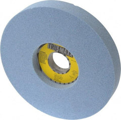 Tru-Maxx - 7" Diam x 1-1/4" Hole x 1" Thick, K Hardness, 60 Grit Surface Grinding Wheel - Ceramic, Type 5, Medium Grade, 3,600 Max RPM, Vitrified Bond, One-Side Recess - Makers Industrial Supply