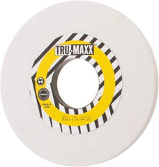 Tru-Maxx - 10" Diam x 3" Hole x 3/4" Thick, G Hardness, 46 Grit Surface Grinding Wheel - Aluminum Oxide, Type 1, Coarse Grade, 2,483 Max RPM, Vitrified Bond, No Recess - Makers Industrial Supply