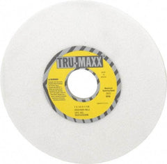 Tru-Maxx - 7" Diam x 1-1/4" Hole x 1/4" Thick, J Hardness, 46 Grit Surface Grinding Wheel - Ceramic, Type 1, Coarse Grade, 3,600 Max RPM, Vitrified Bond, No Recess - Makers Industrial Supply