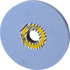 Tru-Maxx - 7" Diam x 1-1/4" Hole x 3/4" Thick, I Hardness, 46 Grit Surface Grinding Wheel - Ceramic, Type 1, Coarse Grade, 3,600 Max RPM, Vitrified Bond, No Recess - Makers Industrial Supply