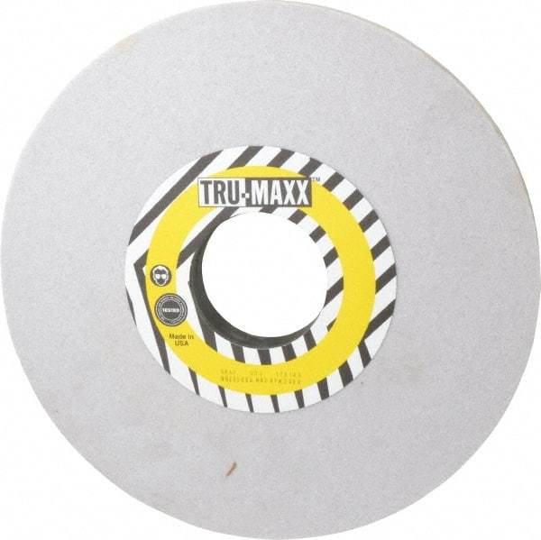 Tru-Maxx - 12" Diam x 3" Hole x 1" Thick, J Hardness, 60 Grit Surface Grinding Wheel - Aluminum Oxide, Type 1, Medium Grade, 2,705 Max RPM, Vitrified Bond, No Recess - Makers Industrial Supply