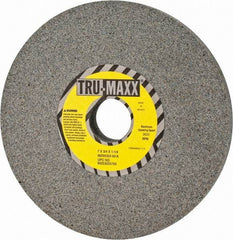 Tru-Maxx - 7" Diam x 1-1/4" Hole x 3/4" Thick, K Hardness, 60 Grit Surface Grinding Wheel - Aluminum Oxide, Type 1, Medium Grade, 3,600 Max RPM, Vitrified Bond, No Recess - Makers Industrial Supply