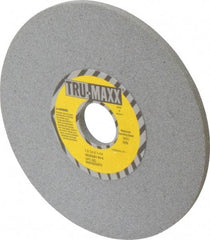 Tru-Maxx - 7" Diam x 1-1/4" Hole x 1/4" Thick, K Hardness, 80 Grit Surface Grinding Wheel - Aluminum Oxide, Type 1, Medium Grade, 3,600 Max RPM, Vitrified Bond, No Recess - Makers Industrial Supply