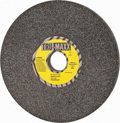 Tru-Maxx - 8" Diam x 1-1/4" Hole x 3/4" Thick, K Hardness, 46 Grit Surface Grinding Wheel - Aluminum Oxide, Type 1, Coarse Grade, 3,600 Max RPM, Vitrified Bond, No Recess - Makers Industrial Supply