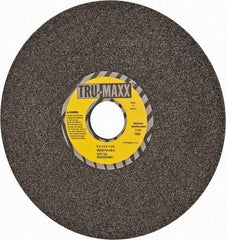 Tru-Maxx - 8" Diam x 1-1/4" Hole x 1/4" Thick, H Hardness, 46 Grit Surface Grinding Wheel - Aluminum Oxide, Type 1, Coarse Grade, 3,105 Max RPM, Vitrified Bond, No Recess - Makers Industrial Supply