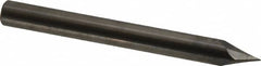 Made in USA - 1/4" Body Diam, 60°, 2-1/2" OAL, Solid Carbide Spotting Drill - Makers Industrial Supply