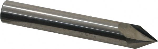 Made in USA - 3/8" Body Diam, 60°, 2-1/2" OAL, Solid Carbide Spotting Drill - Makers Industrial Supply