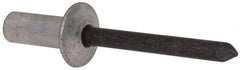 RivetKing - Size 86 Dome Head Aluminum Closed End Sealing Blind Rivet - Steel Mandrel, 1/8" to 1/4" Grip, 1/2" Head Diam, 0.257" to 0.261" Hole Diam, 0.695" Length Under Head, 1/4" Body Diam - Makers Industrial Supply