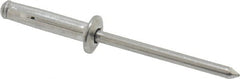 RivetKing - Size 0523 Dome Head Aluminum Tri Folding Blind Rivet - Aluminum Mandrel, 0.04" to 0.275" Grip, 0.315" Head Diam, 0.165" to 0.178" Hole Diam, 0.81" Length Under Head, 5/32" Body Diam - Makers Industrial Supply